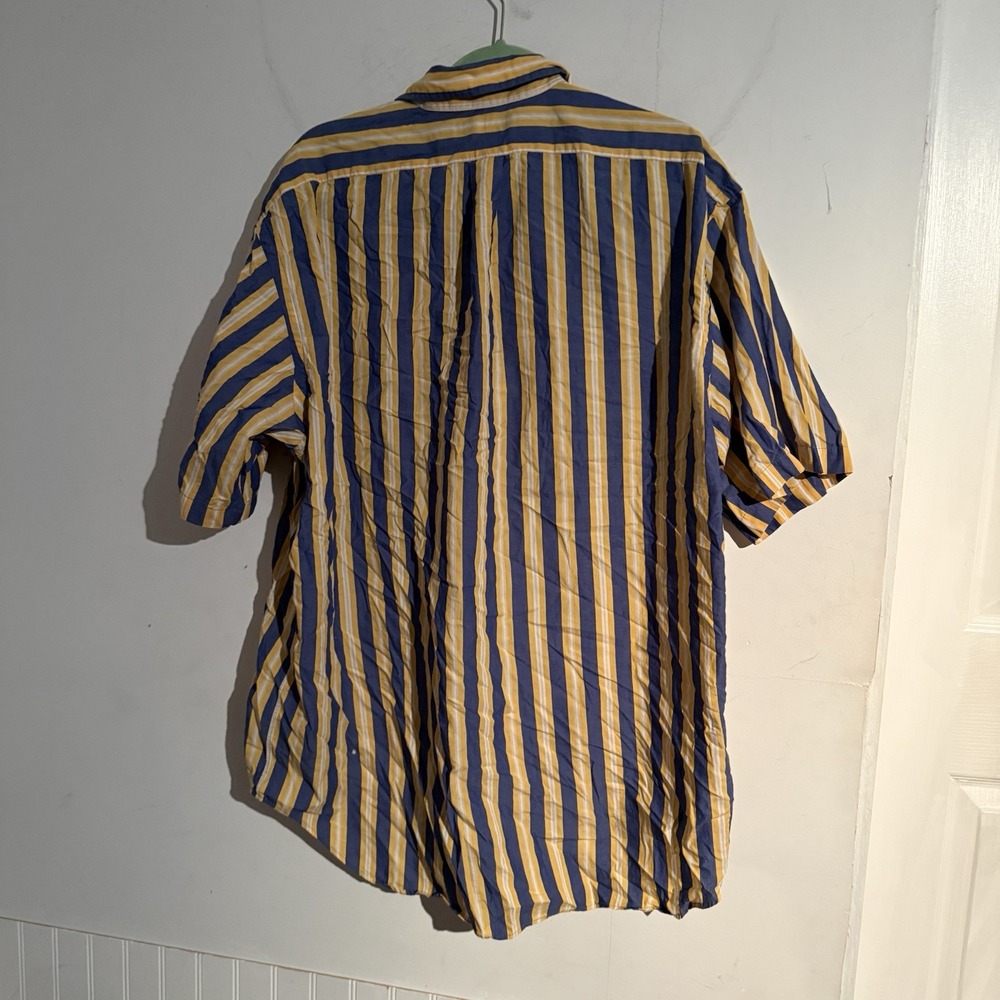 Ralph Lauren Golf Pony XL Tilden Button Down Shirt Striped Old Money Preppy - Picture 5 of 5
